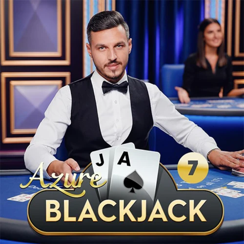 Ganá en las mesas de Blackjack Azure dentro de MegaPari casino online.